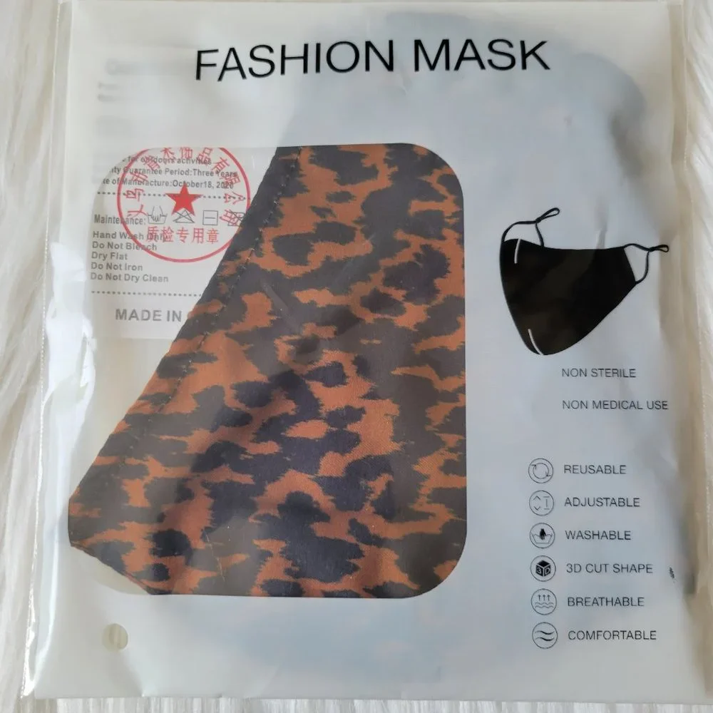 Leopard Print Fashion Mask